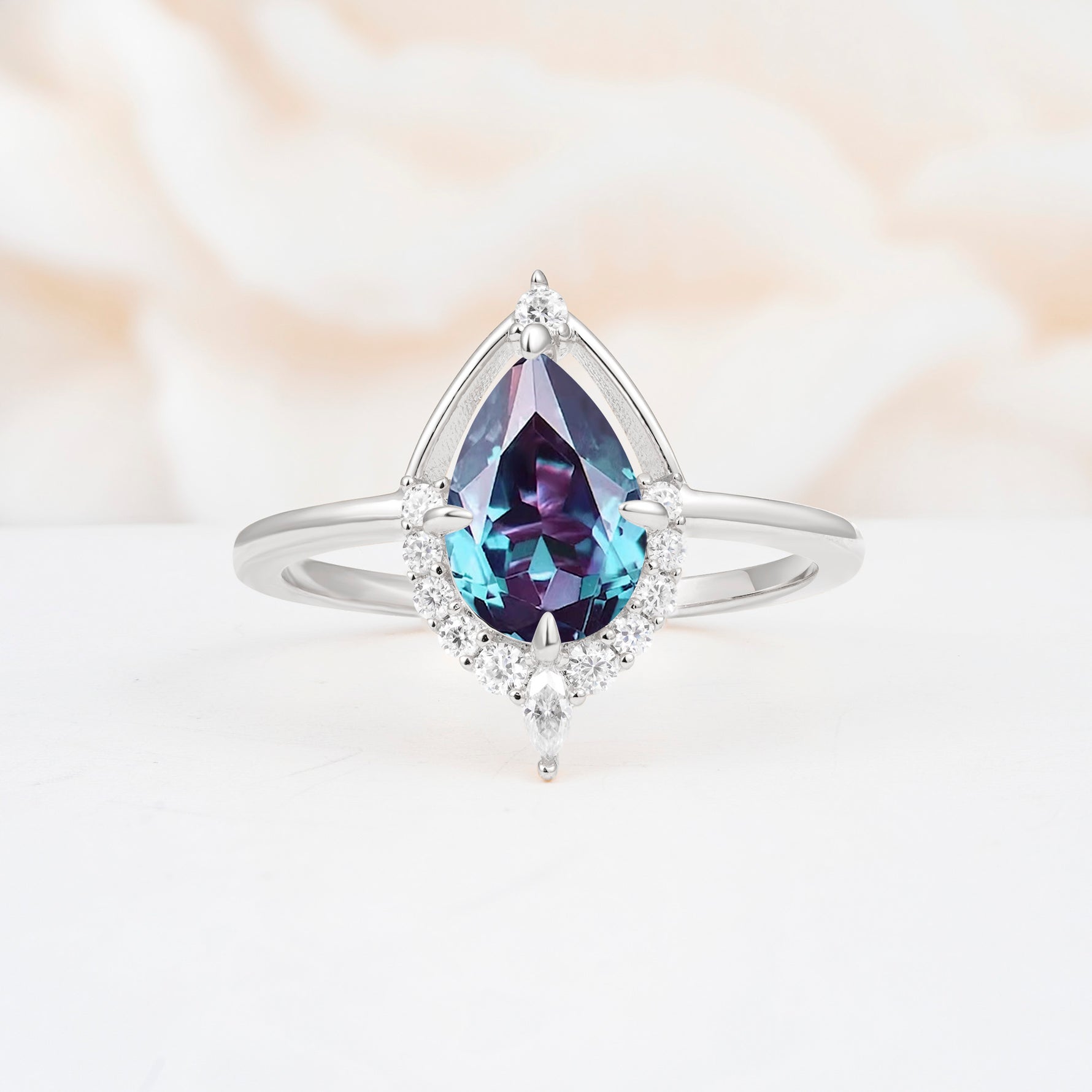 ML07057 Alexandrite Ring - Additional view