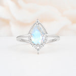 ML07057 Moonstone Ring - Additional view