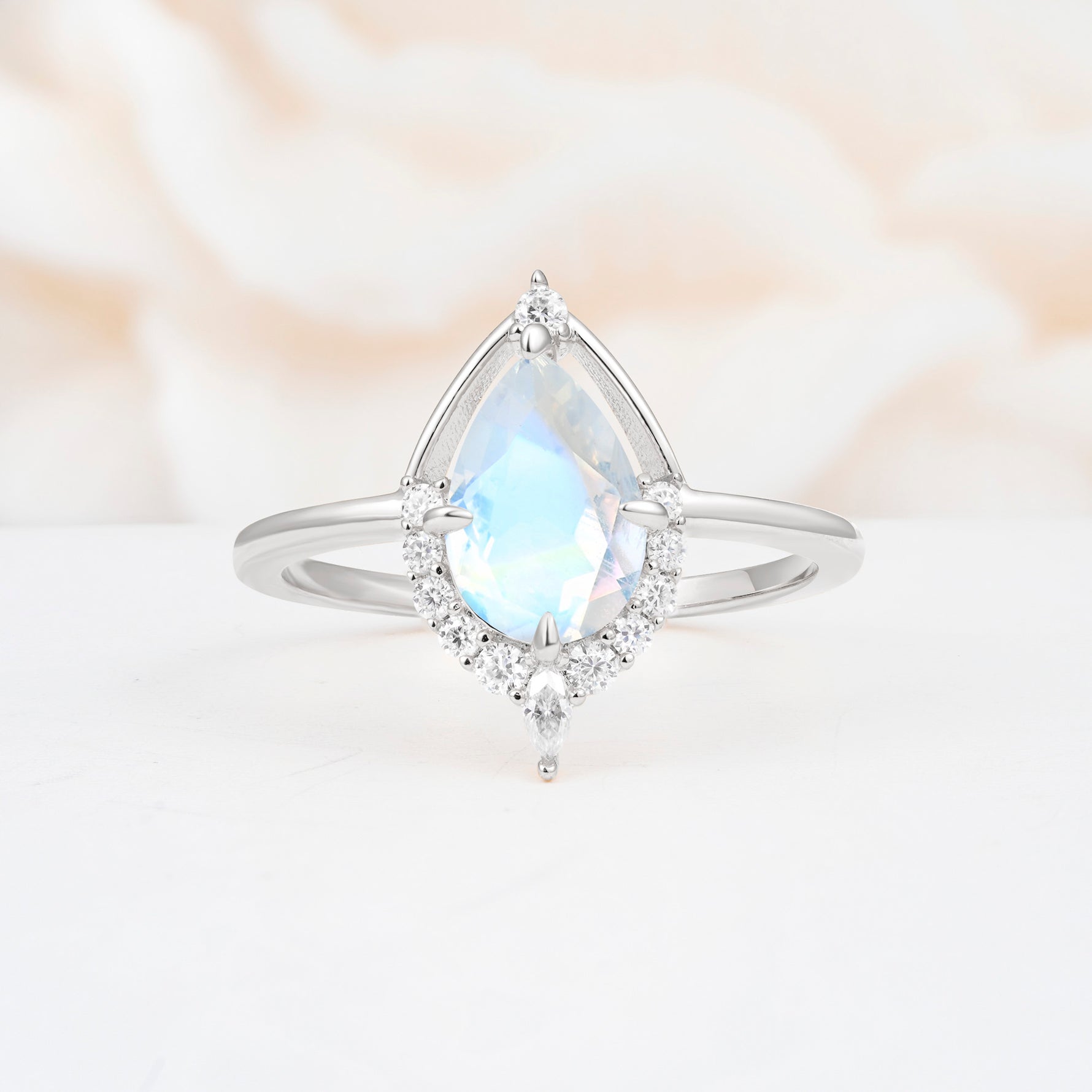 ML07057 Moonstone Ring - Additional view
