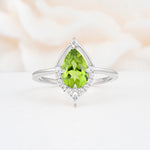 ML07057 Peridot Ring - Additional view