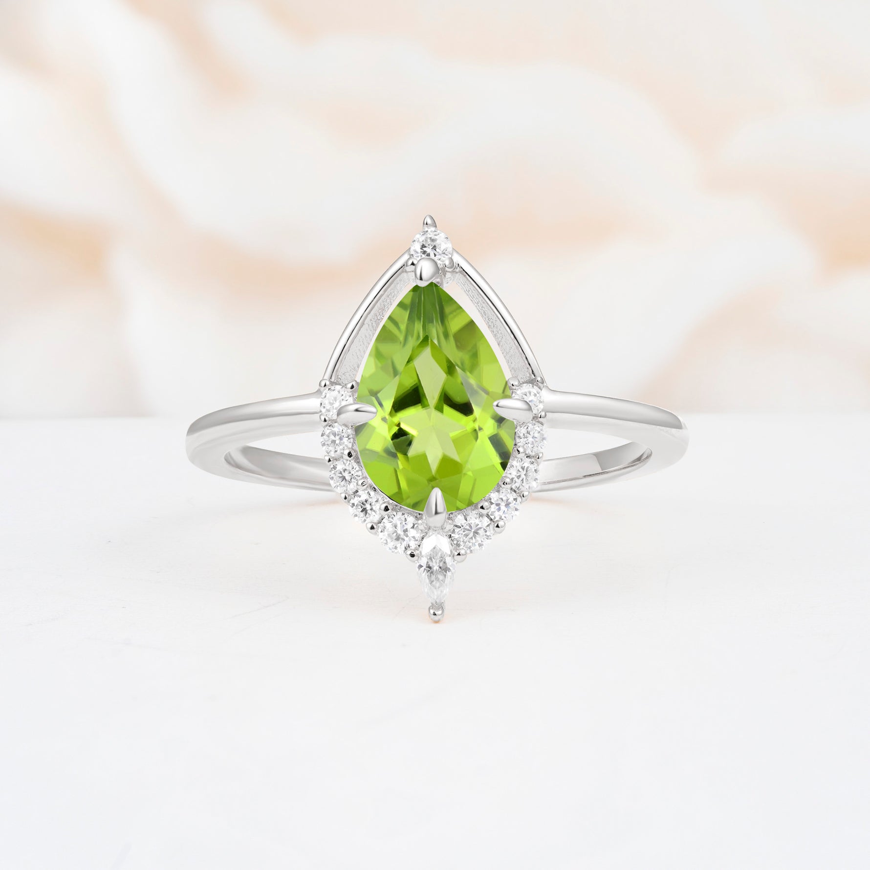 ML07057 Peridot Ring - Additional view