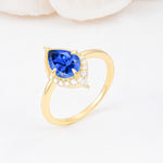 ML07057 Sapphire Ring - Additional view