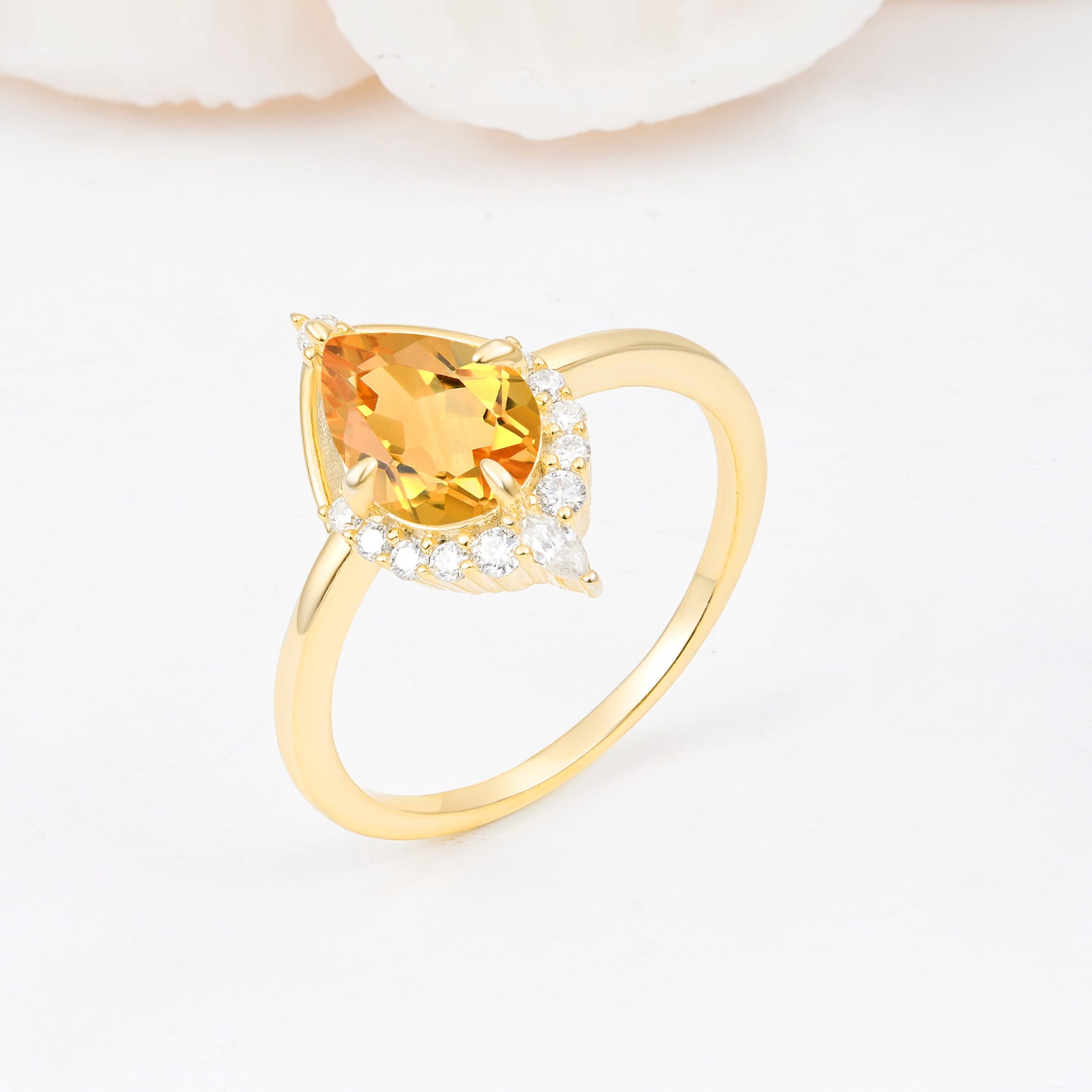 ML07057 Citrine Ring - Additional view