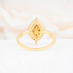 ML07057 Citrine Ring - Additional view