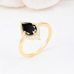 ML07057 Black Onyx Ring - Additional view