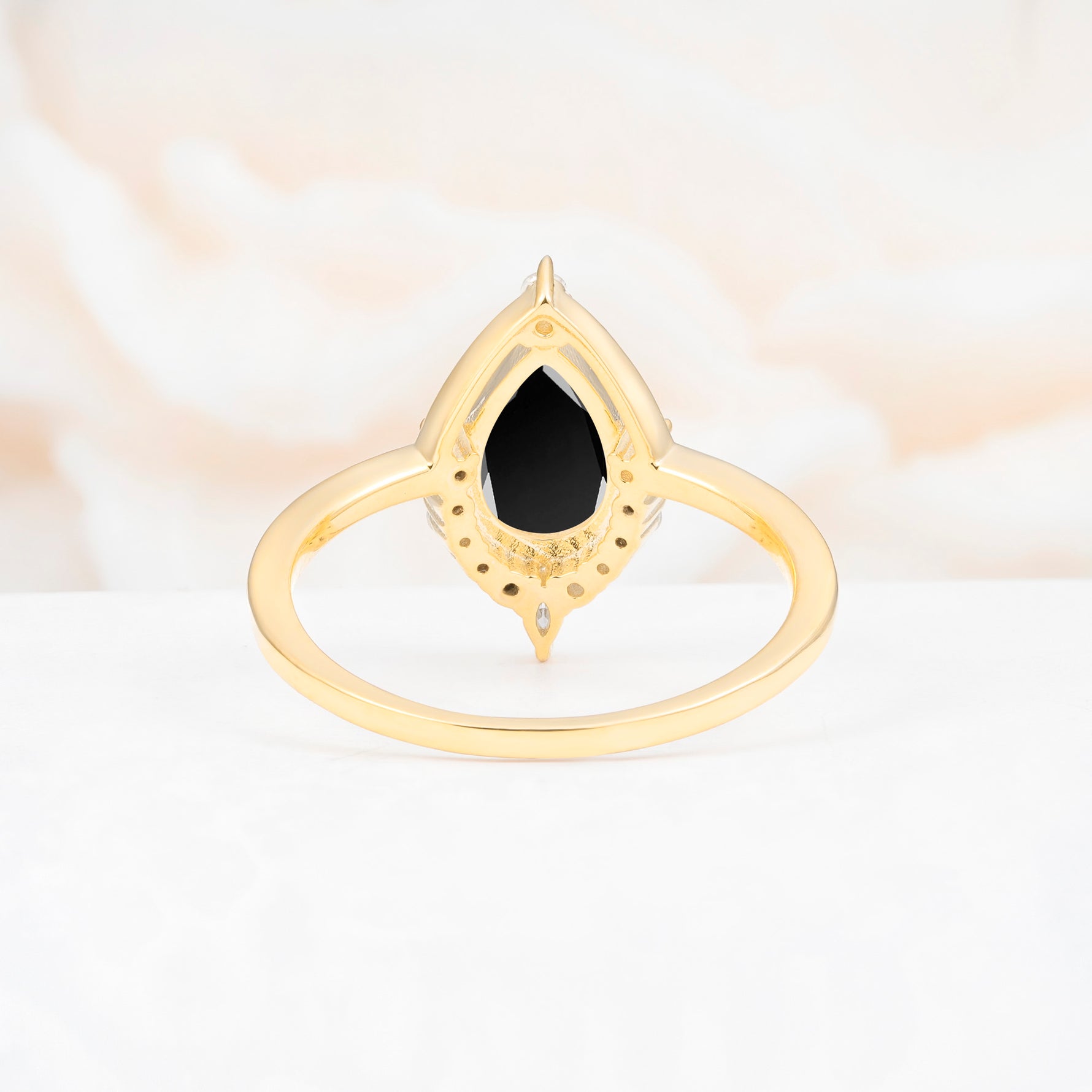 ML07057 Black Onyx Ring - Additional view