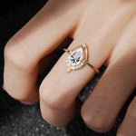 ML07057 Lab Diamond Ring - Rose-Gold