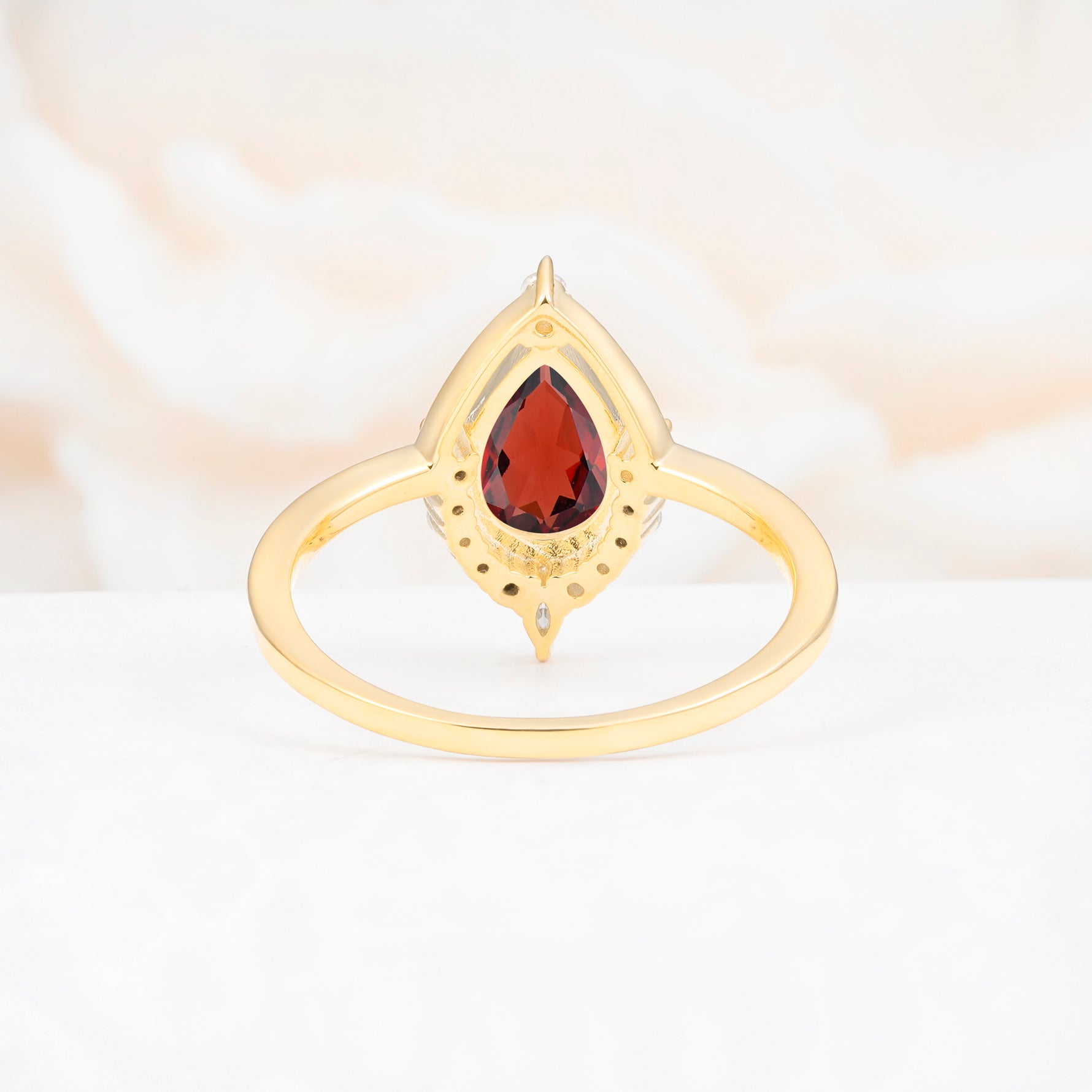ML07057 Garnet Ring - Additional view