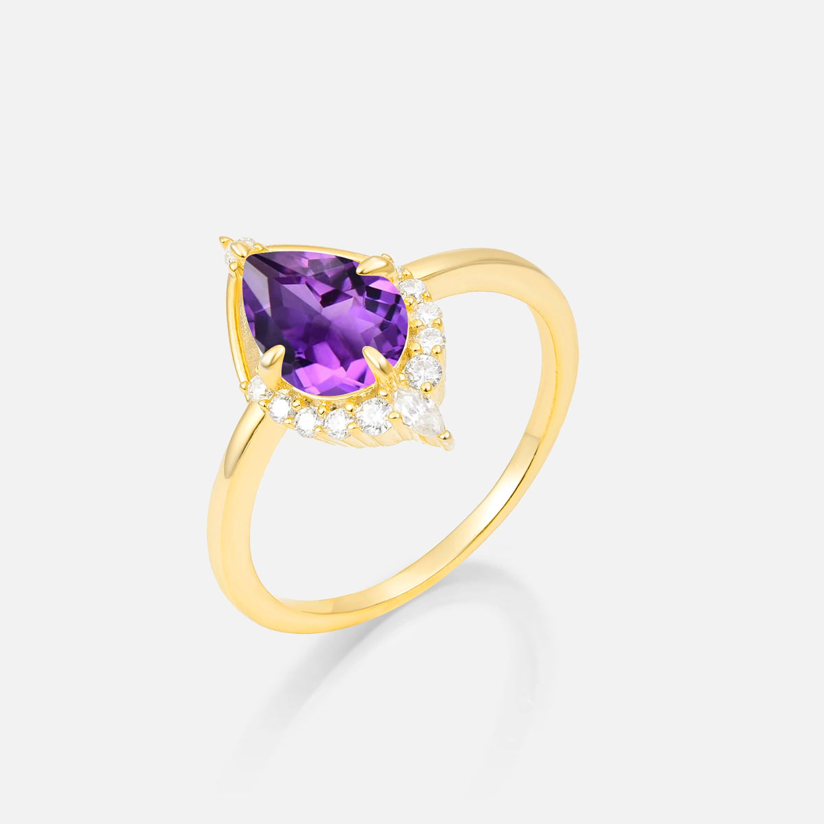 ML07057 Amethyst Ring - Additional view