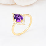 ML07057 Amethyst Ring - Additional view