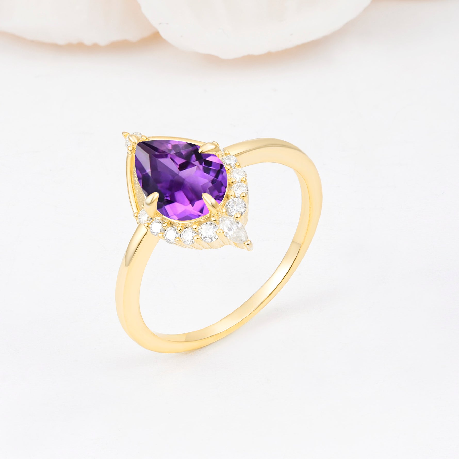 ML07057 Amethyst Ring - Additional view