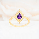 ML07057 Amethyst Ring - Additional view