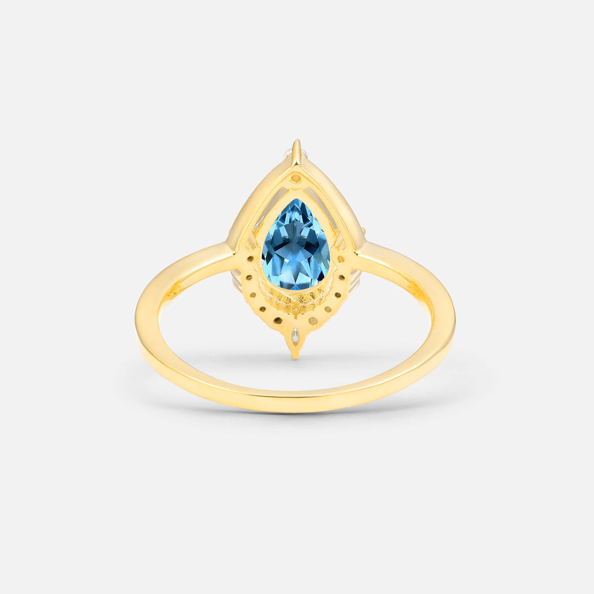 ML07057 Aquamarine Ring - Additional view