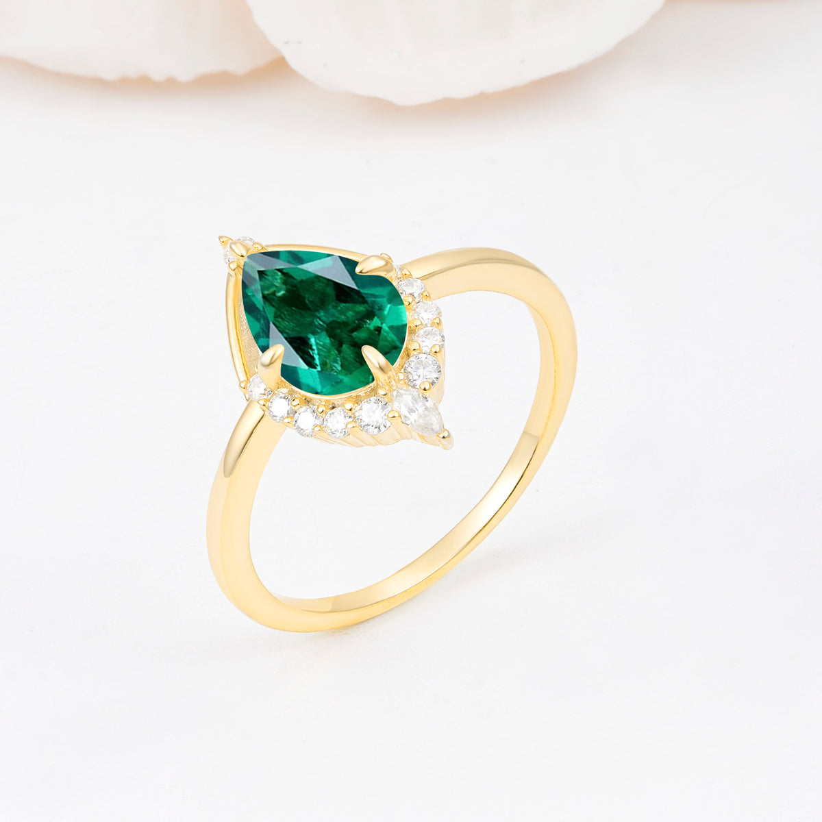 ML07057 Emerald Ring - Additional view