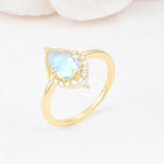 ML07057 Moonstone Ring - Additional view