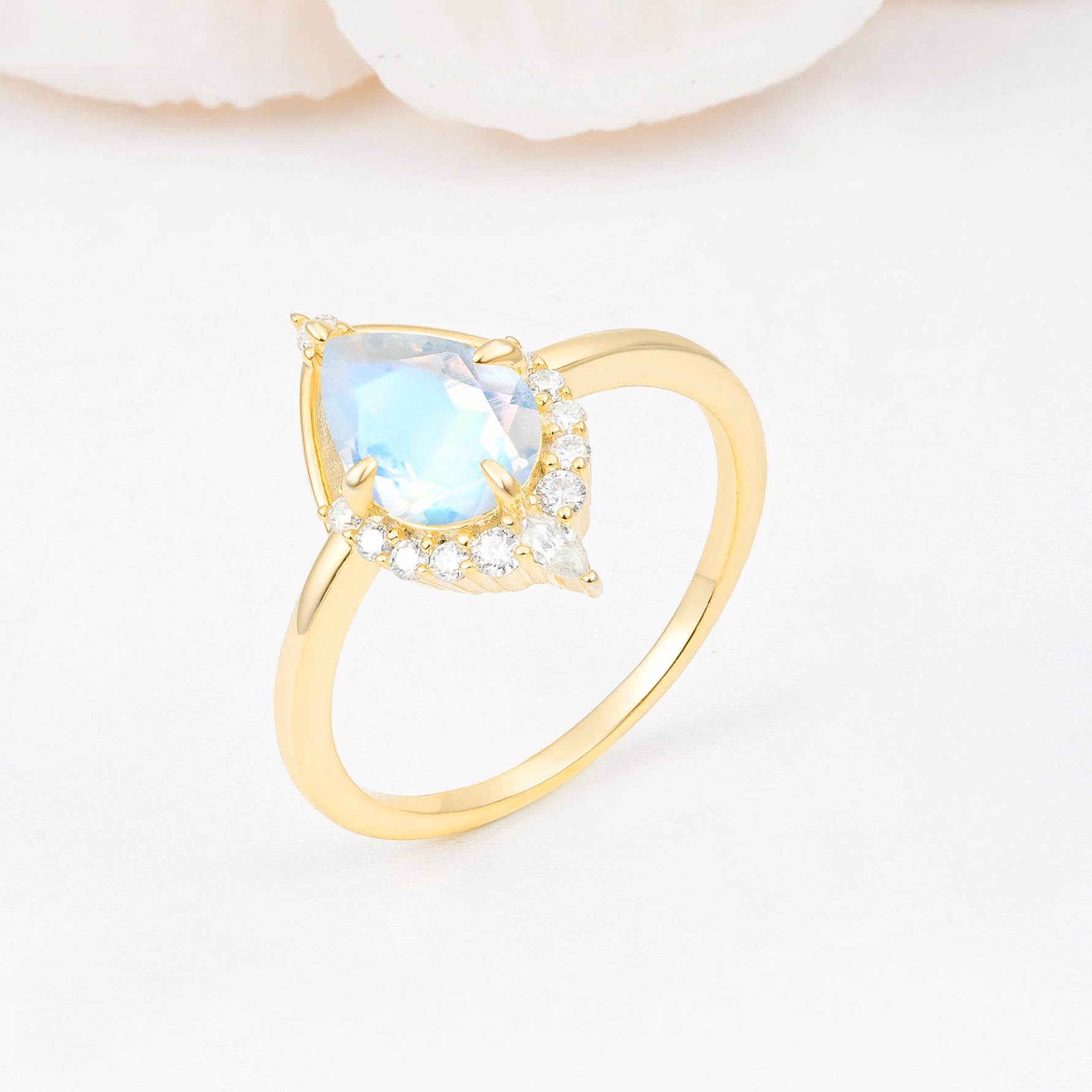 ML07057 Moonstone Ring - Additional view