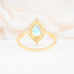 ML07057 Moonstone Ring - Additional view