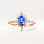 ML07058 Sapphire Ring - Additional view