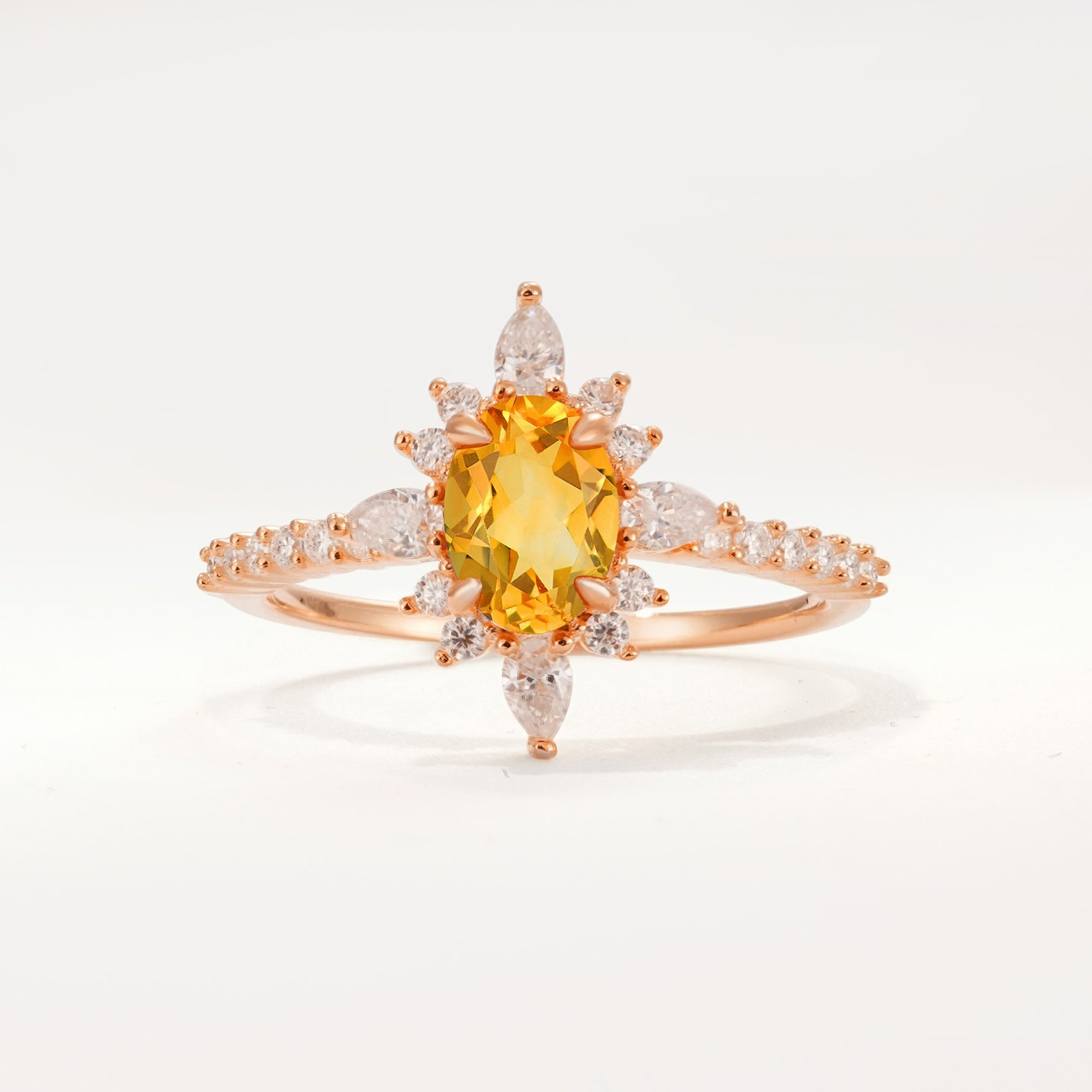 ML07058 Citrine Ring - Additional view