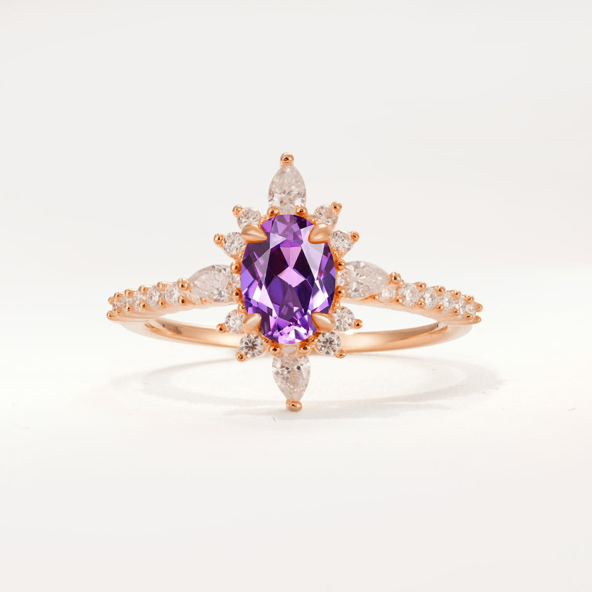 ML07058 Amethyst Ring - Additional view