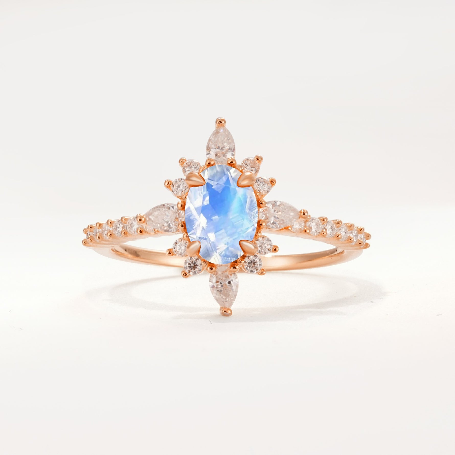 ML07058 Moonstone Ring - Additional view