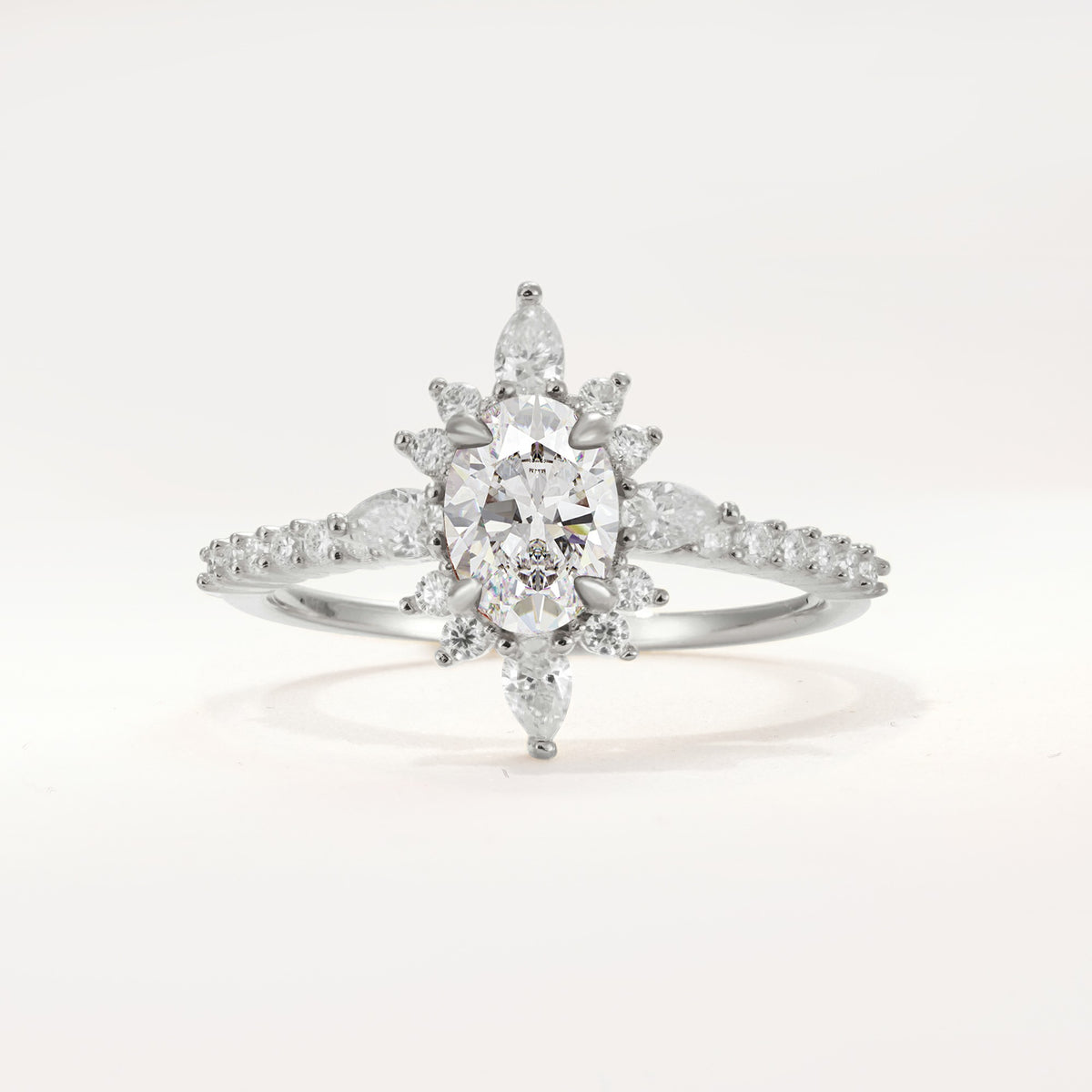 ML07058 Moissanite Ring - Additional view