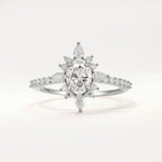 ML07058 Moissanite Ring - Additional view