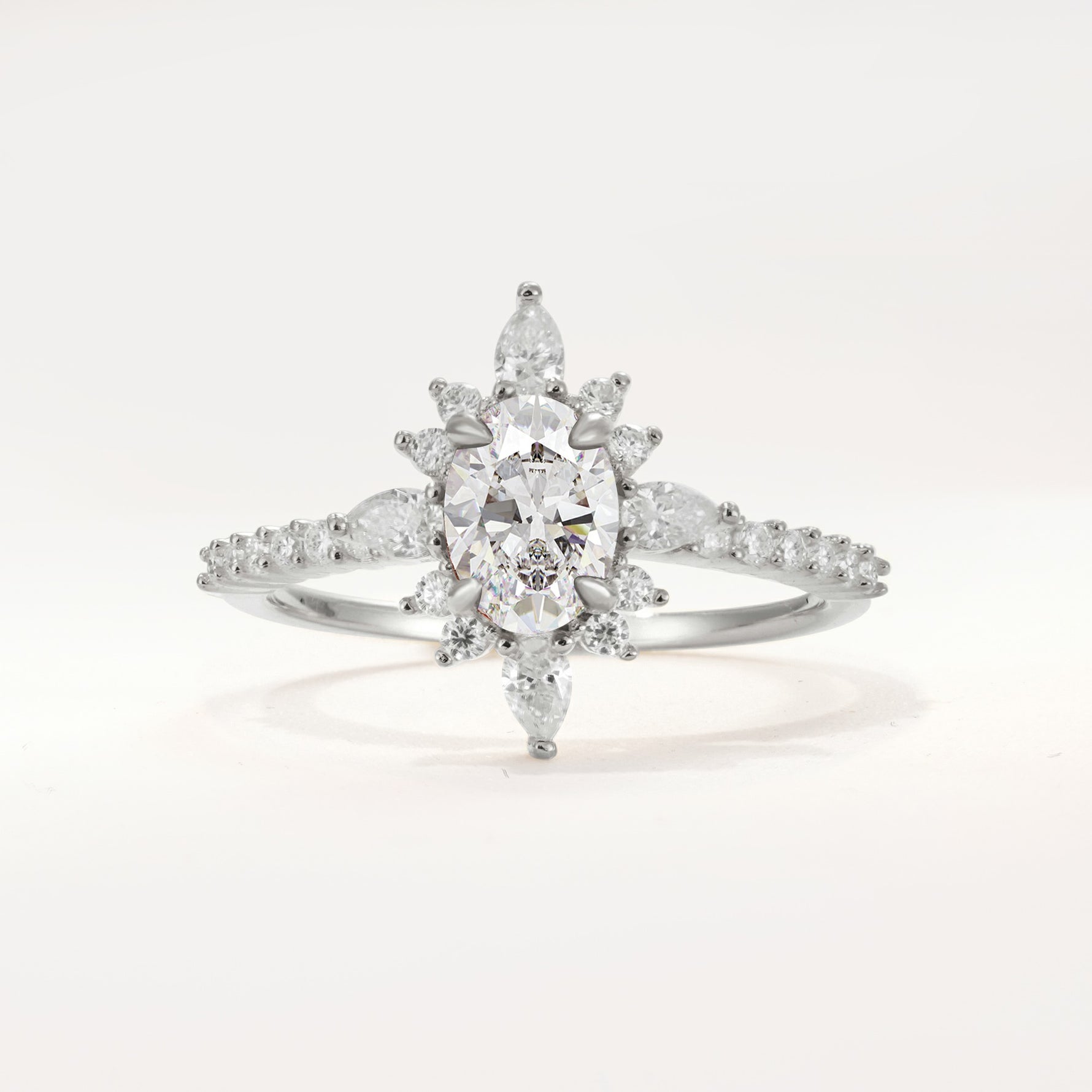 ML07058 Moissanite Ring - Additional view