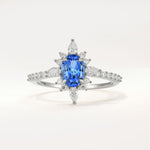 ML07058 Sapphire Ring - Additional view