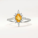 ML07058 Citrine Ring - Additional view