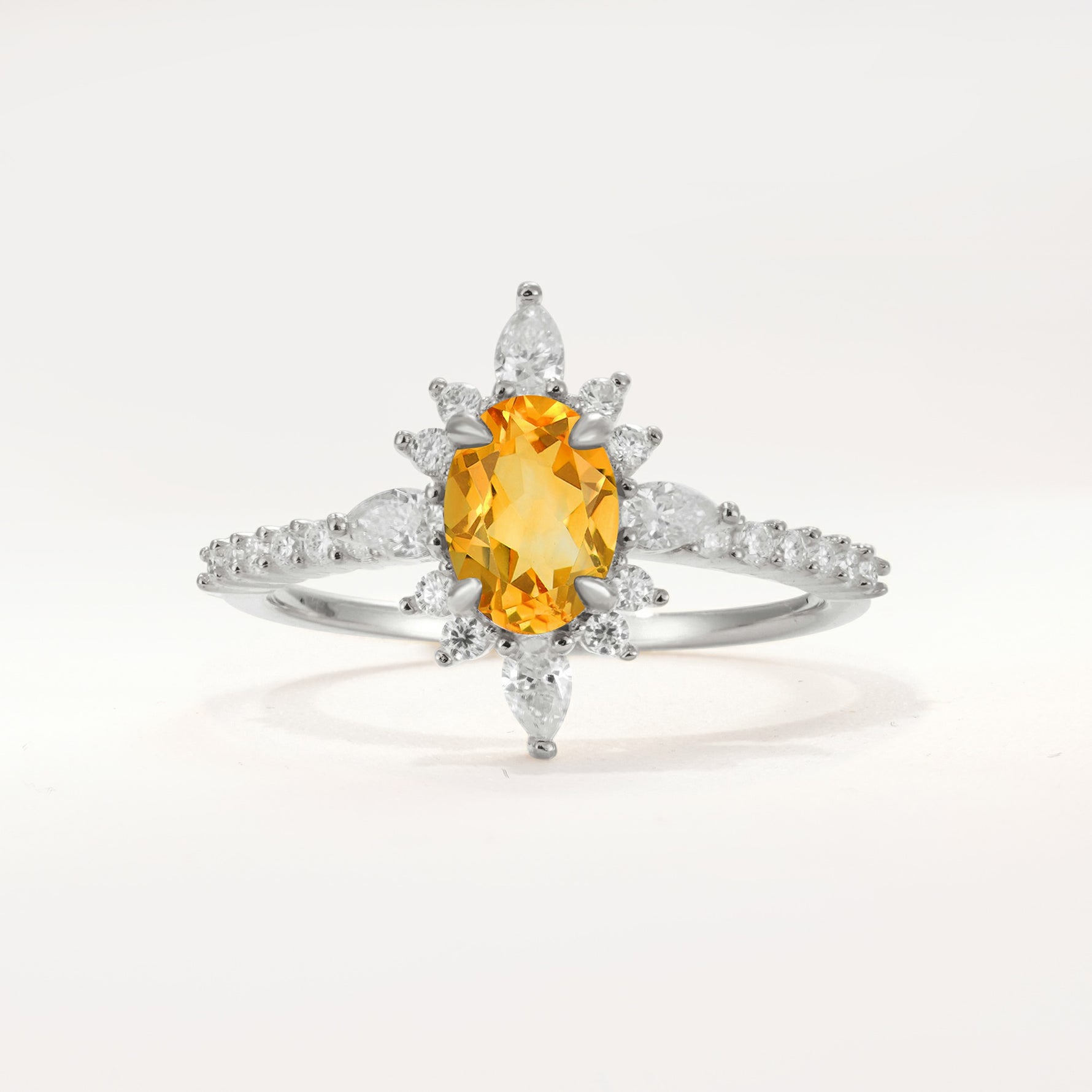 ML07058 Citrine Ring - Additional view
