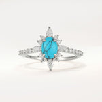 ML07058 Turquoise Ring - Additional view