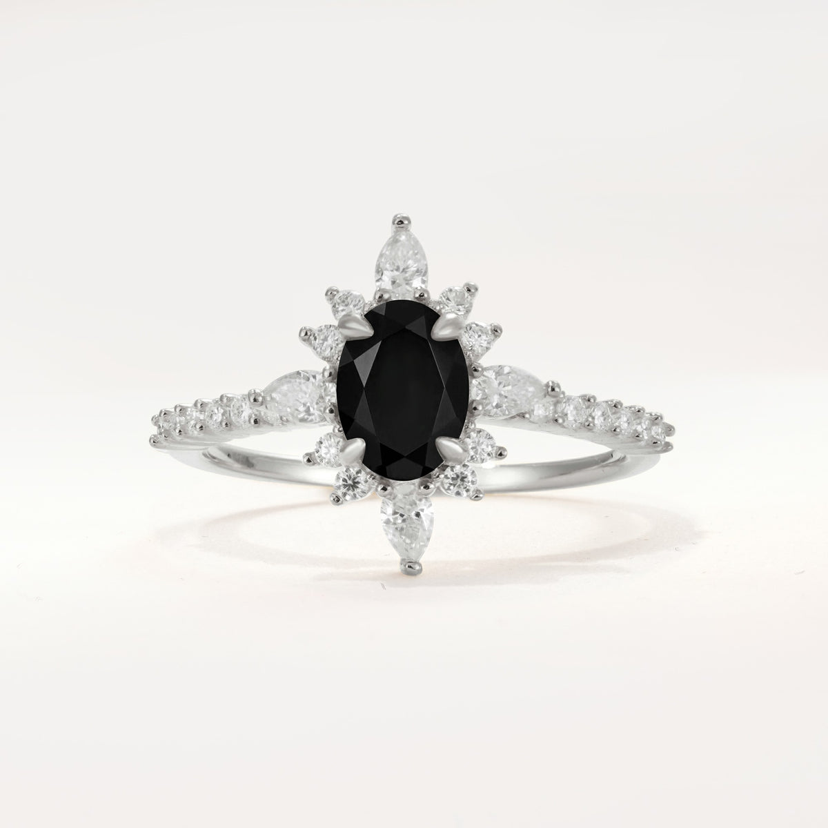 ML07058 Black Onyx Ring - Additional view