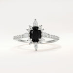 ML07058 Black Onyx Ring - Additional view
