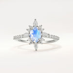ML07058 Moonstone Ring - Additional view