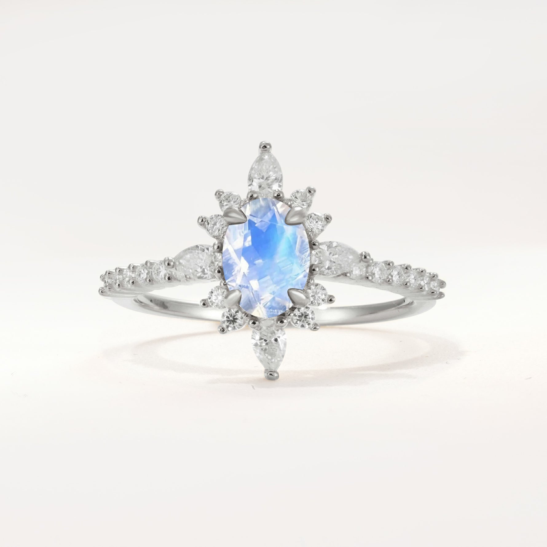 ML07058 Moonstone Ring - Additional view