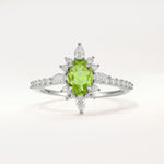 ML07058 Peridot Ring - Additional view