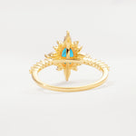 ML07058 Turquoise Ring - Additional view