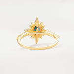 ML07058 Moss Agate Ring - Additional view