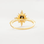 ML07058 Black Onyx Ring - Additional view