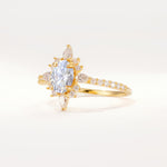 ML07058 Lab Diamond Ring - White-Gold