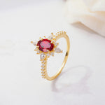 ML07058 Ruby Ring - Additional view