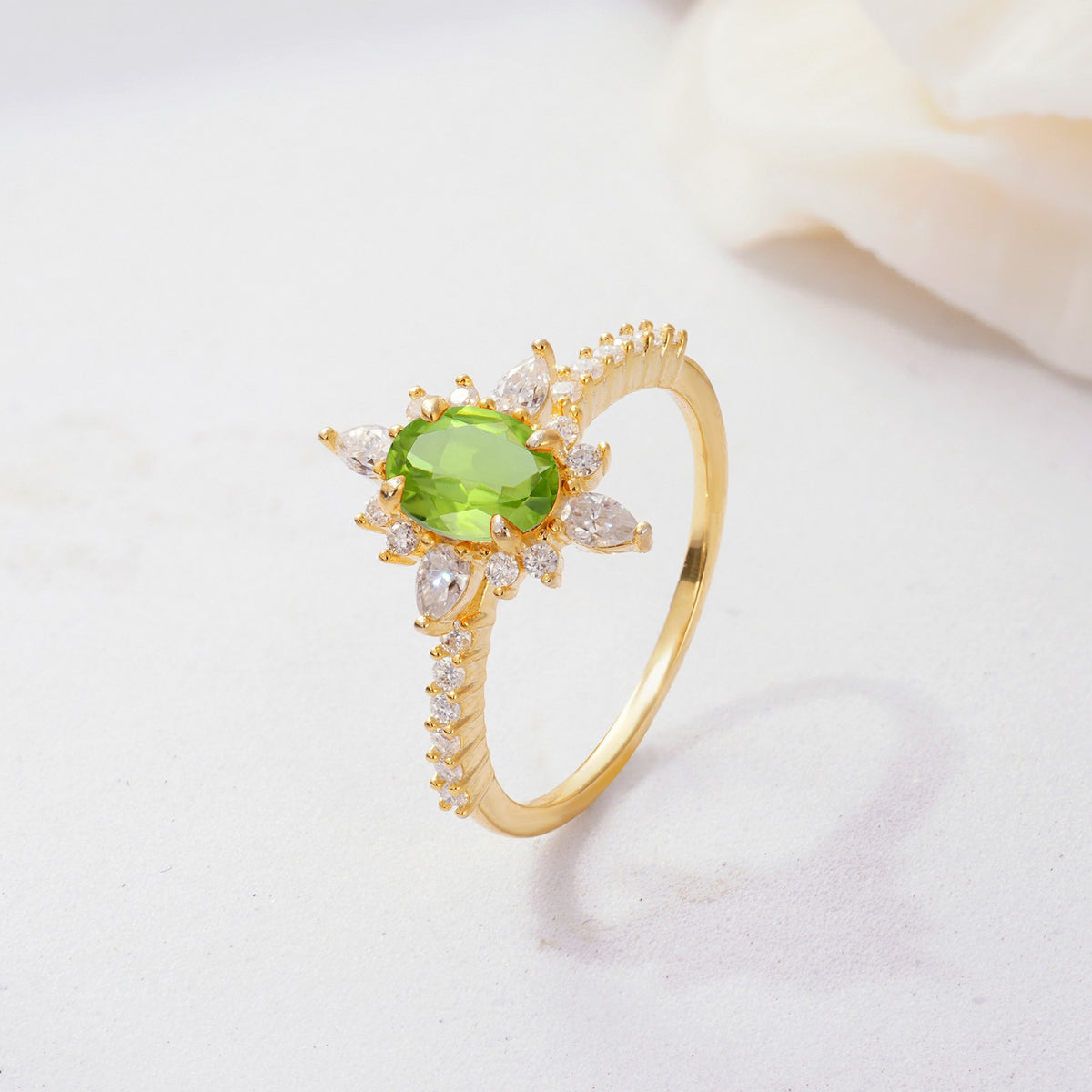 ML07058 Peridot Ring - Additional view