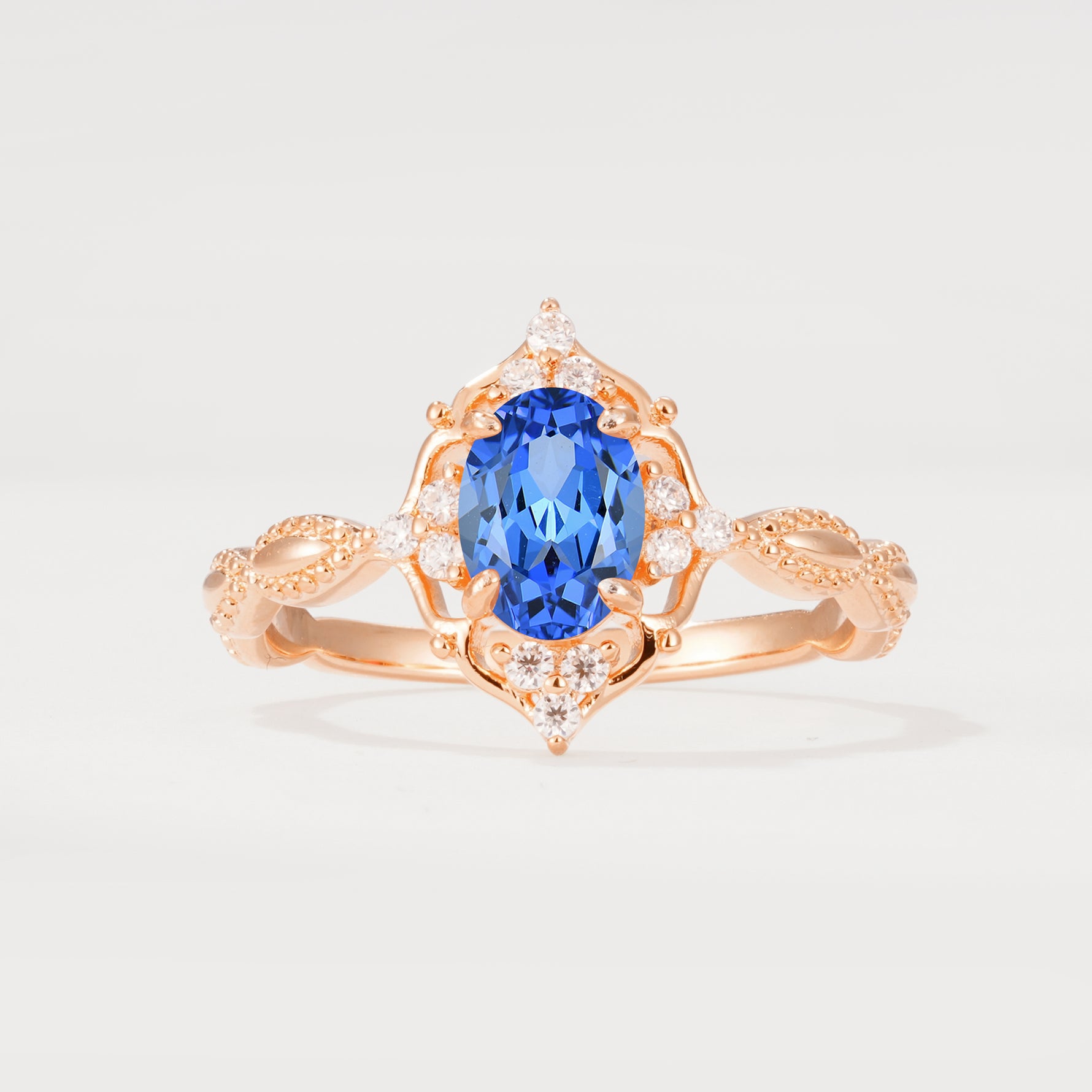 ML07059 Sapphire Ring - Additional view