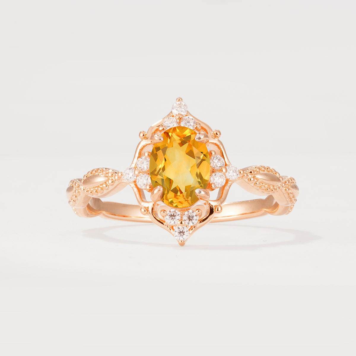 ML07059 Citrine Ring - Additional view