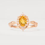ML07059 Citrine Ring - Additional view
