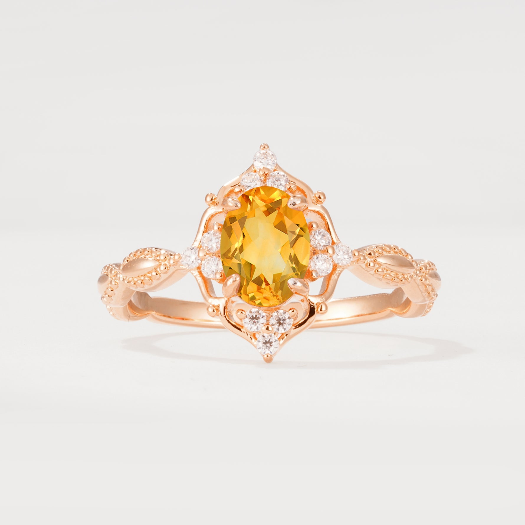 ML07059 Citrine Ring - Additional view