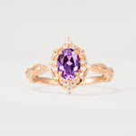 ML07059 Amethyst Ring - Additional view