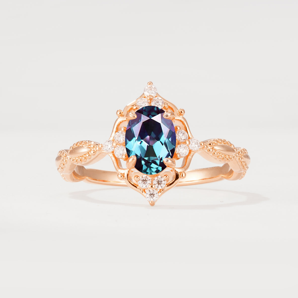 ML07059 Alexandrite Ring - Additional view