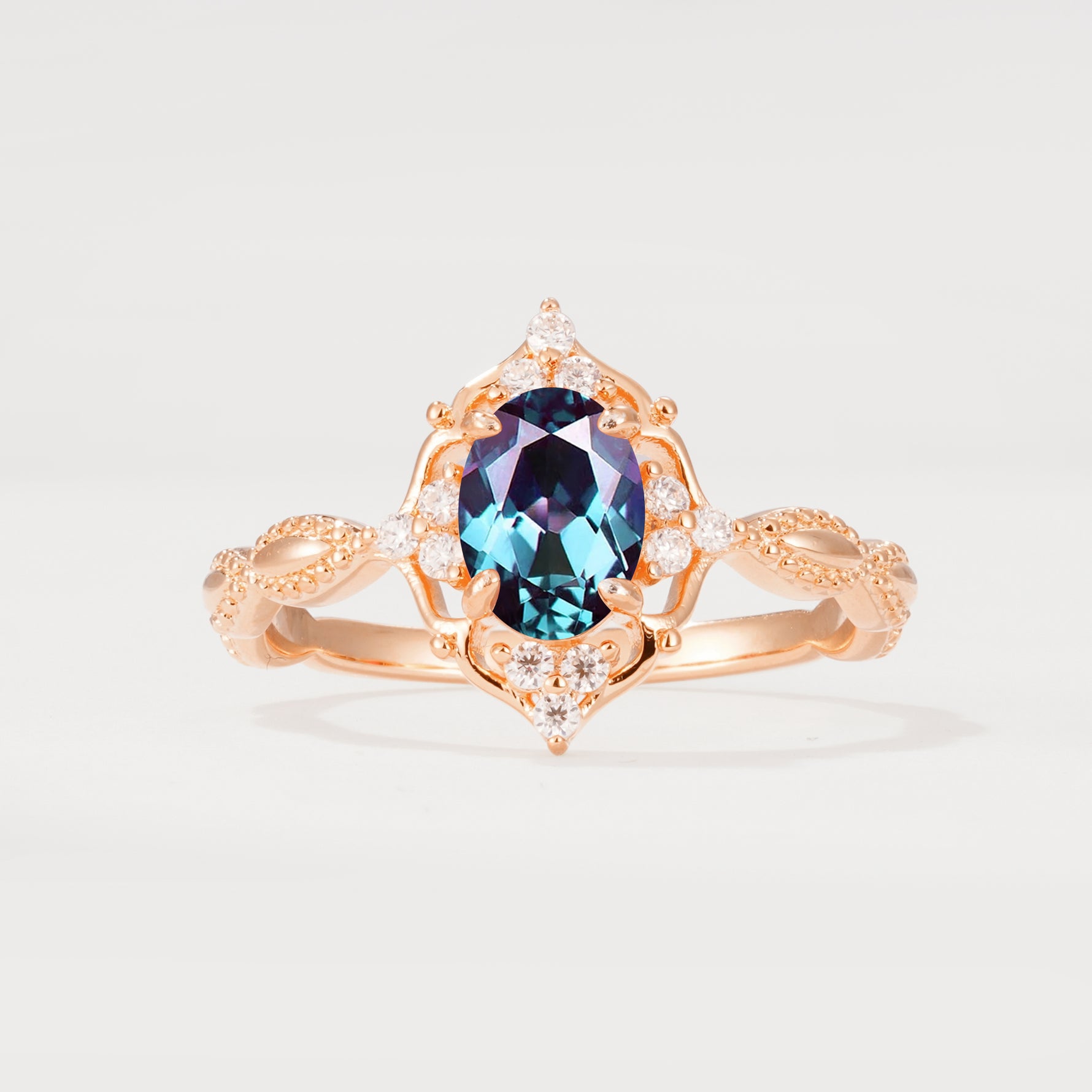 ML07059 Alexandrite Ring - Additional view
